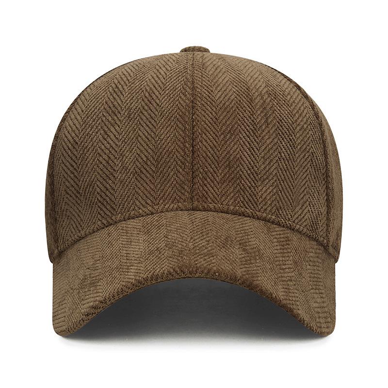 Spring Autumn Winter Solid Color Baseball Cap Couple Hat