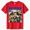 Funny Movie The Rookie Trendy Graphic T-Shirts Men's Harajuku Oversized Crewneck Short Sleeve T-shirt Casual Cotton Y2K T Shirt