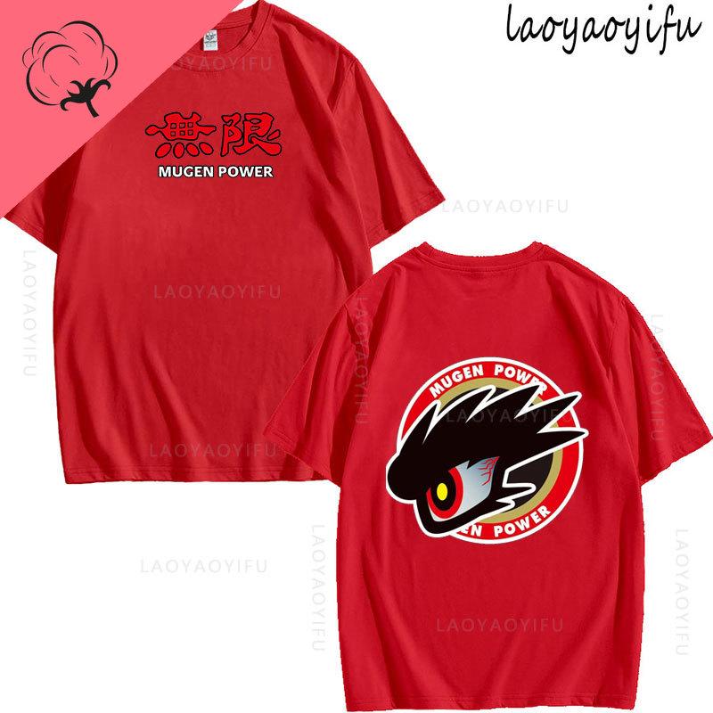 JDM Modified Car MUGEN POWER Theme 100Cotton Summer TShirt Printed Fashion Mens Womens Fashion High Quality Oneck Casual