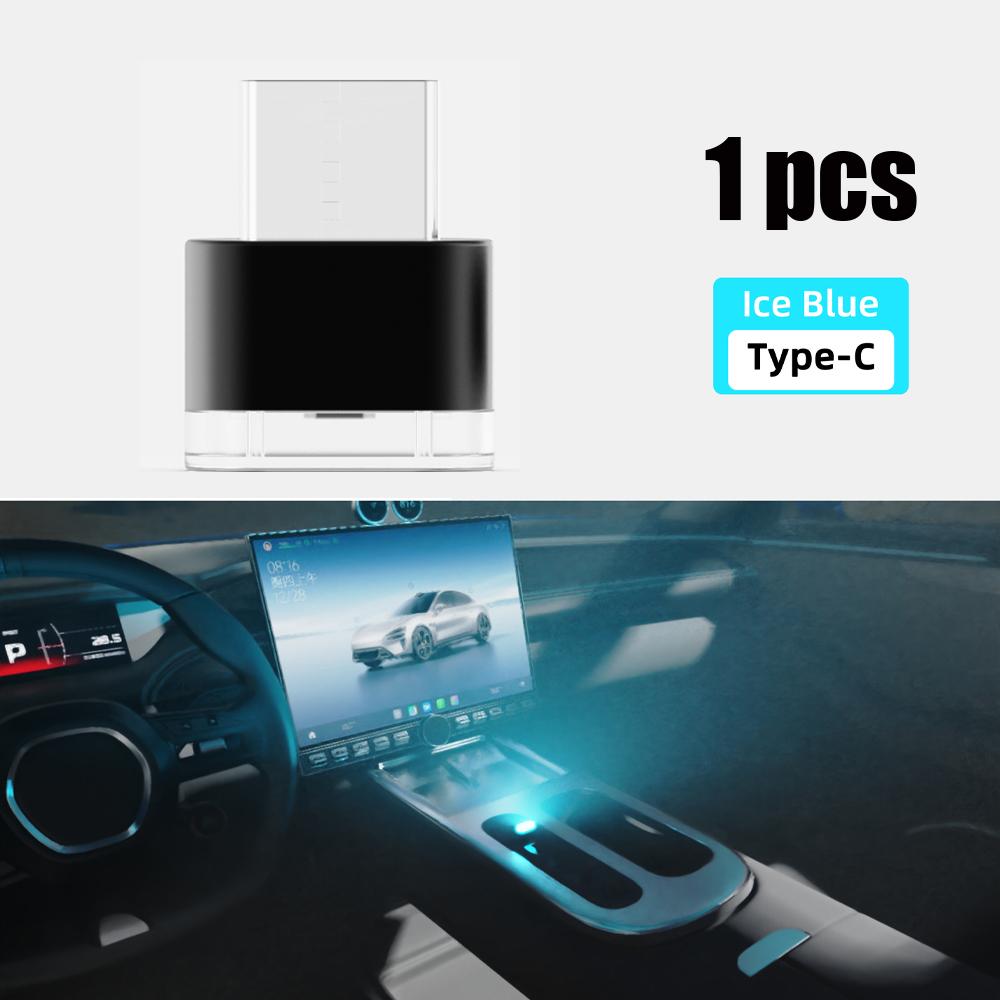 New Model Mini Type-c LED Ambient Light Portable Plug-and-Play Decorative Ambient Lights for Indoor Environment Lighting