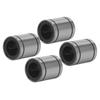 4 szt. Stalowe łożysko liniowe 20 mm ID 32 mm OD 48 mm szerokości LM20UU do urządzeń maszynowych