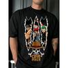 Summer New Anime One Piece Pattern Graphic T-shirt Men Women Hip Hop Oversized T-shirt Print Crew Neck Lightweight Casual T Shirt