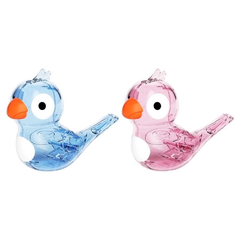2PCS Water Bird Whistles Funny Bird Call Sound Toy for Kids Musical Instrument Novelty Gift Travel Souvenir