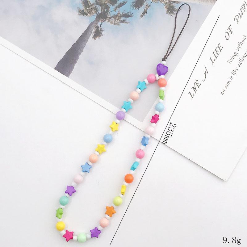 Yi Lian Star DIY Beaded Phone Chain