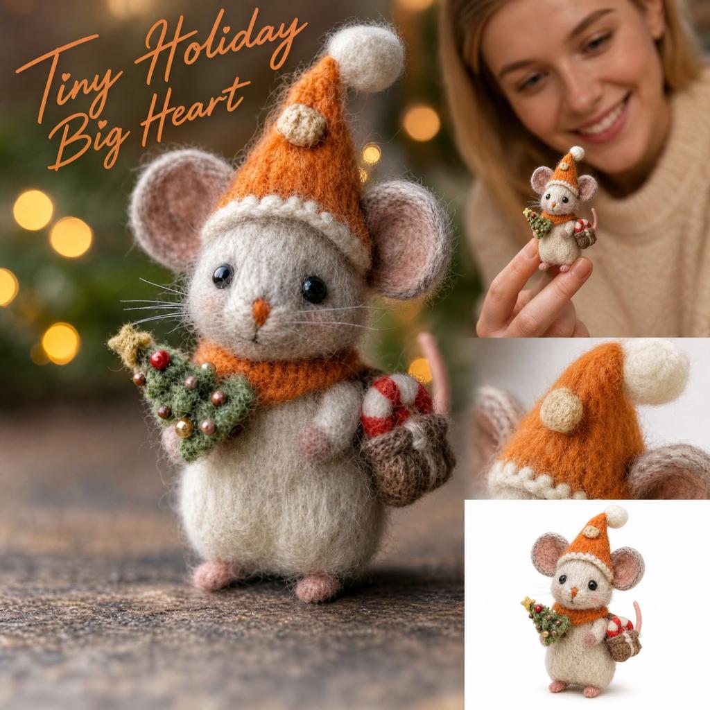 Hugging Christmas Tree Ornament, Christmas Decoration