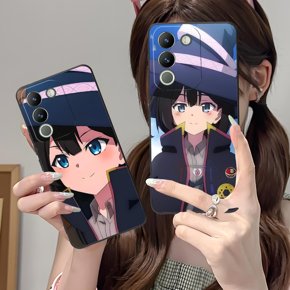 Wandering Witch Saya Phone Case for VIVO V60 V50 V40 V30 V29 V27 V25 V23 Pro Lite 5G Soft TPU Shockproof Cover