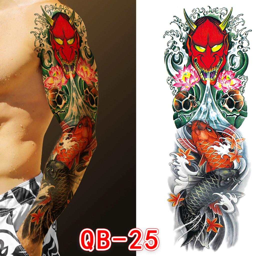Men Arm Temporary s Sticker Fake Tatoo Hot 3D Art