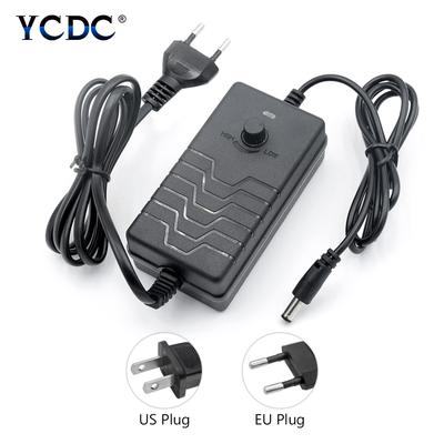 Universal Adjustable Power Supply Adapter Multi-Voltage AC//DC 1-24V//24-36V US//EU