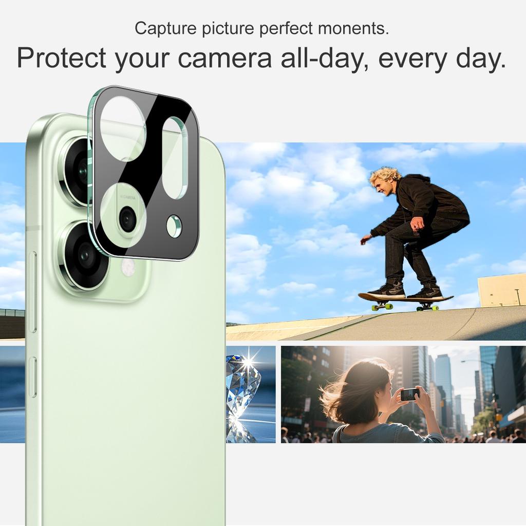 For OPPO Reno 14 Pro 5G China Glass IMAK High Definition Glass Lens Film Black Version