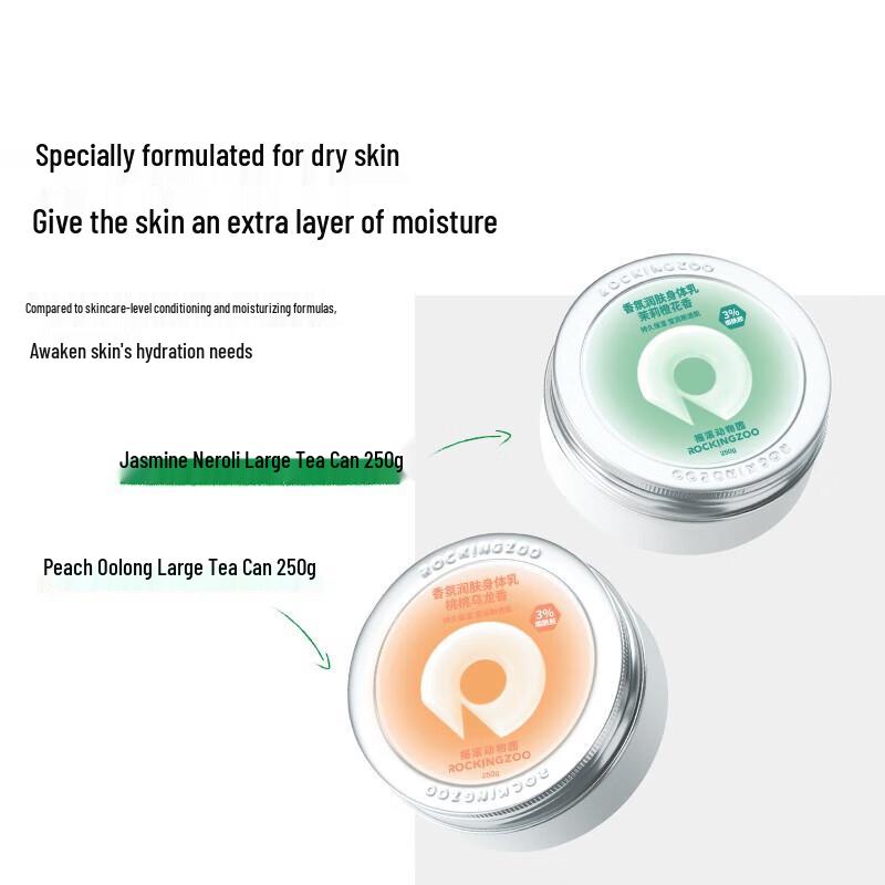 Rock Animal Park Peach Oolong Fragrance Body Lotion