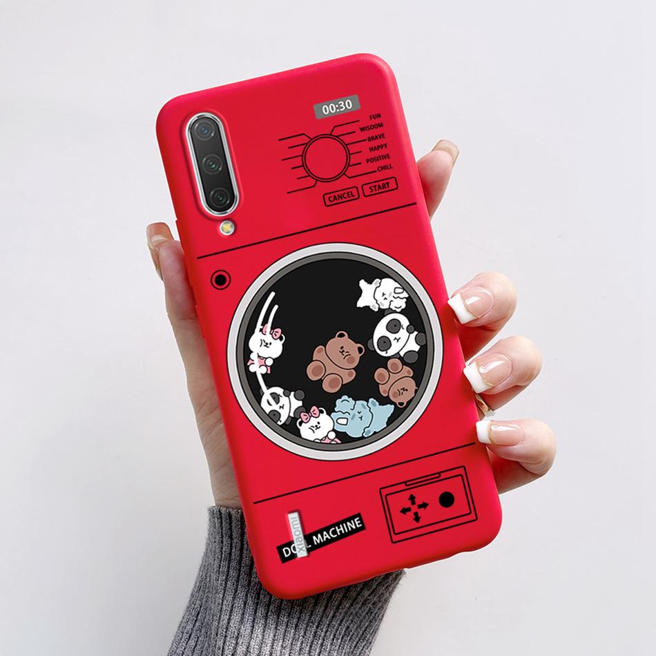 Für Xiaomi Mi 9 Hülle Mi 9 Lite Rückseite Cartoon Dünn Weiches Silikon Funda für Xiaomi Mi 9 SE Mi9 Mi 9Lite Mi 9SE Stoßfest Capa