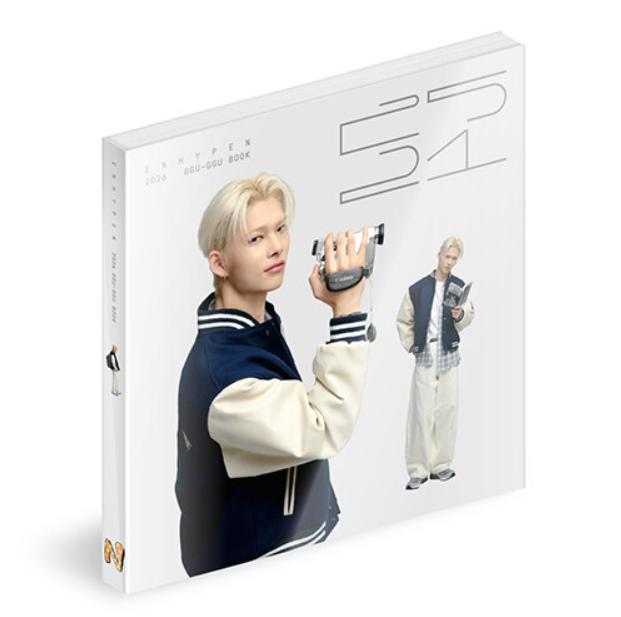 [Forhåndsbestilling] ENHYPEN 2026 GGU GGU BOK – Offisiell MD (7 Medlemmer)