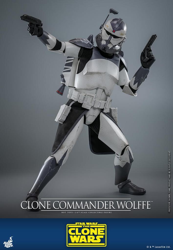 Television Masterpiece Star The Clone Wars Commander Wolfe Scale Figure Wars 1/6