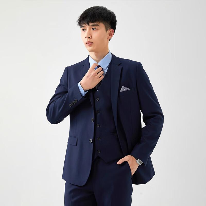 Romon Men s Three-Piece Business Suit 50A