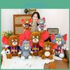 Tom Football And Jerry Cute Plush Doll Pillow Kids Gift For Birthday Holiday And