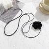 Elegant Long Rope Chain with Large Flower Choker Necklace for Women Trendy Charms Ladies 2026 Fashion Jewelry On Neck Decoration