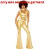 Disco Kostüm 60er 70er Hippie Party Outfit Polyester Für Halloween Cosplay
