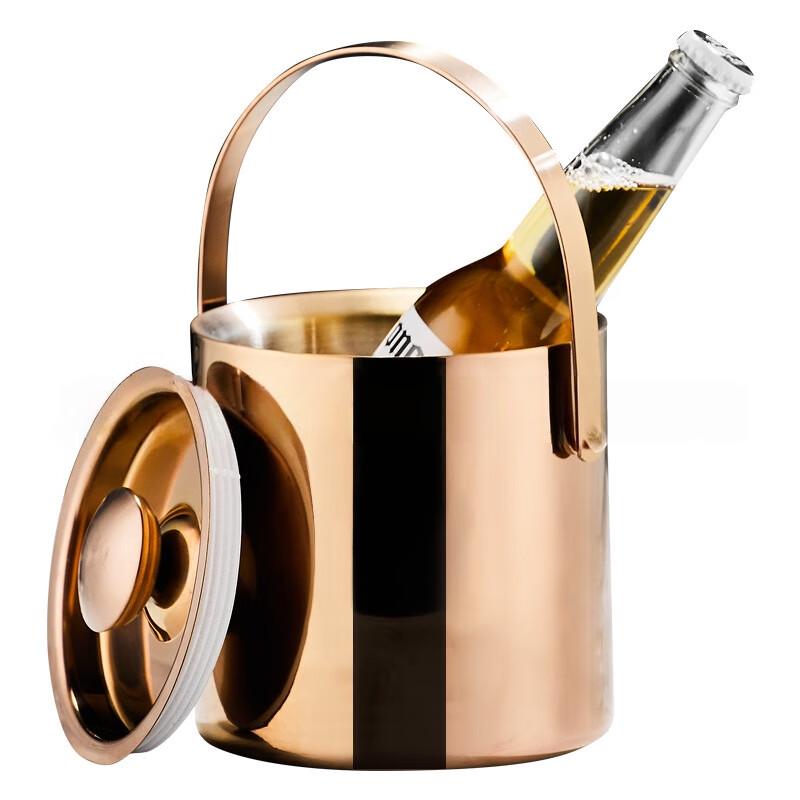Shangqi Double-Layer Insulated Stainless Steel Ice Bucket
