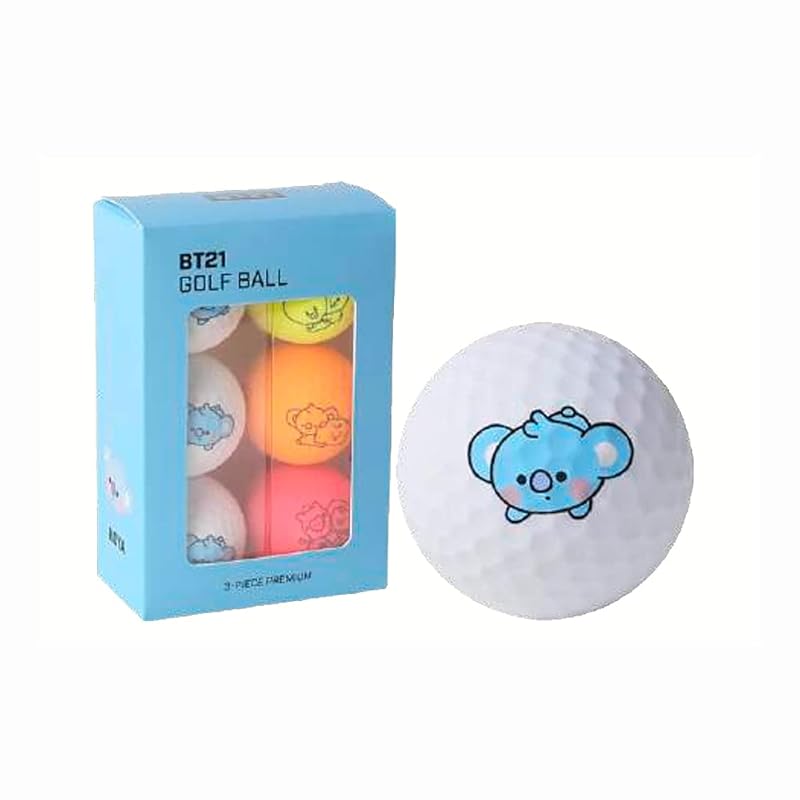 

BT21 BABY Line 73000-470-015 Golf balls (6 balls) BALL MATTE KOYA 6P