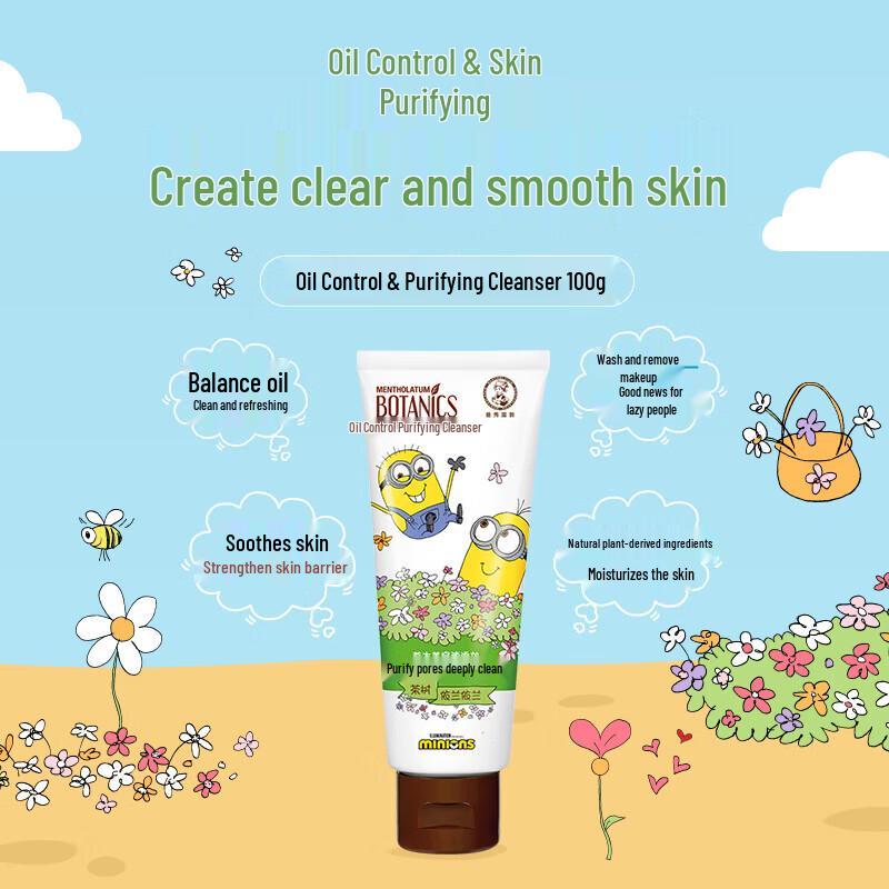 Mentholatum Minions Amino Acid Facial Cleanser (3-Pack)