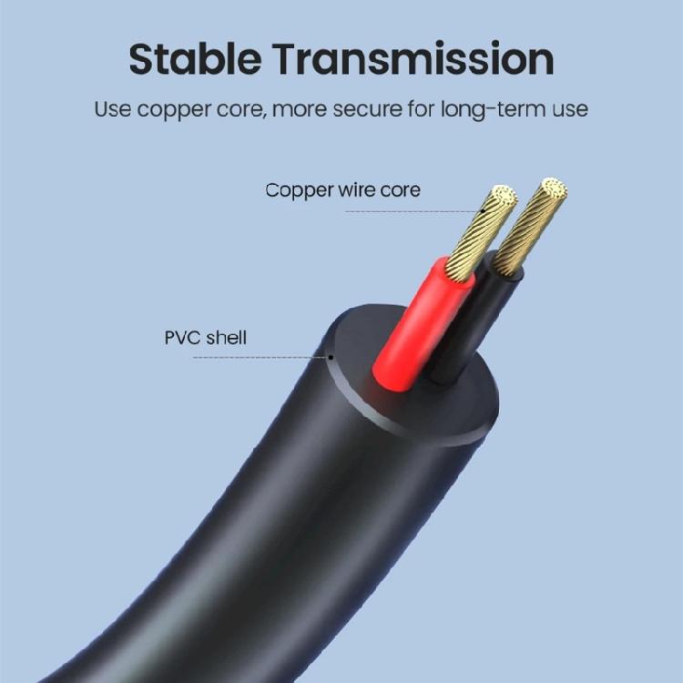 USB C to DC5521 Adapter Cable Charging Cord with 8 Adapter Plugs Optional Supports 5V to 20V for Laptops and More
