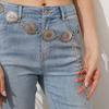 Bohemian Waist Womens Chain With Embossed Metal Finish For Summer And Winter Wear
