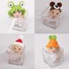 Spot Hamster Golden Bear Hat Hamster Clothes Pet Headwear Hat Honey Bag Flower Branch Dutch Pig Bag Set