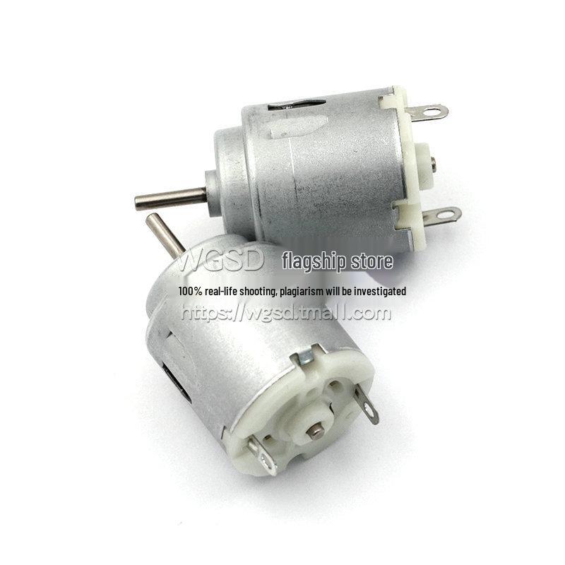 Handmade High-Speed 3V-6V Round DC Electric Motor Toy (Set of 2)