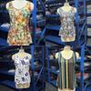 Women's V Neck Sleeveless Tank Top Loose Fit Vintage Floral Print Casual Vest Summer Fashion Basic Top