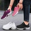 Women's Spring Air Cushion Lightweight Thick Sole Running Shoes - Soft & Breathable Sports Sneakers