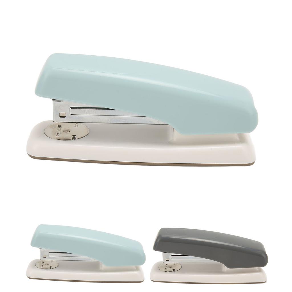 2pcs Desktop Stapler Multipurpose 20 Sheet Capacity Rotation Ergonomic Design Table Stapler for Offi