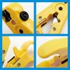 Multi Functional Wire Stripping Pliers Rotating Coaxial Cable Network Video Telephone Line Cutting Pliers