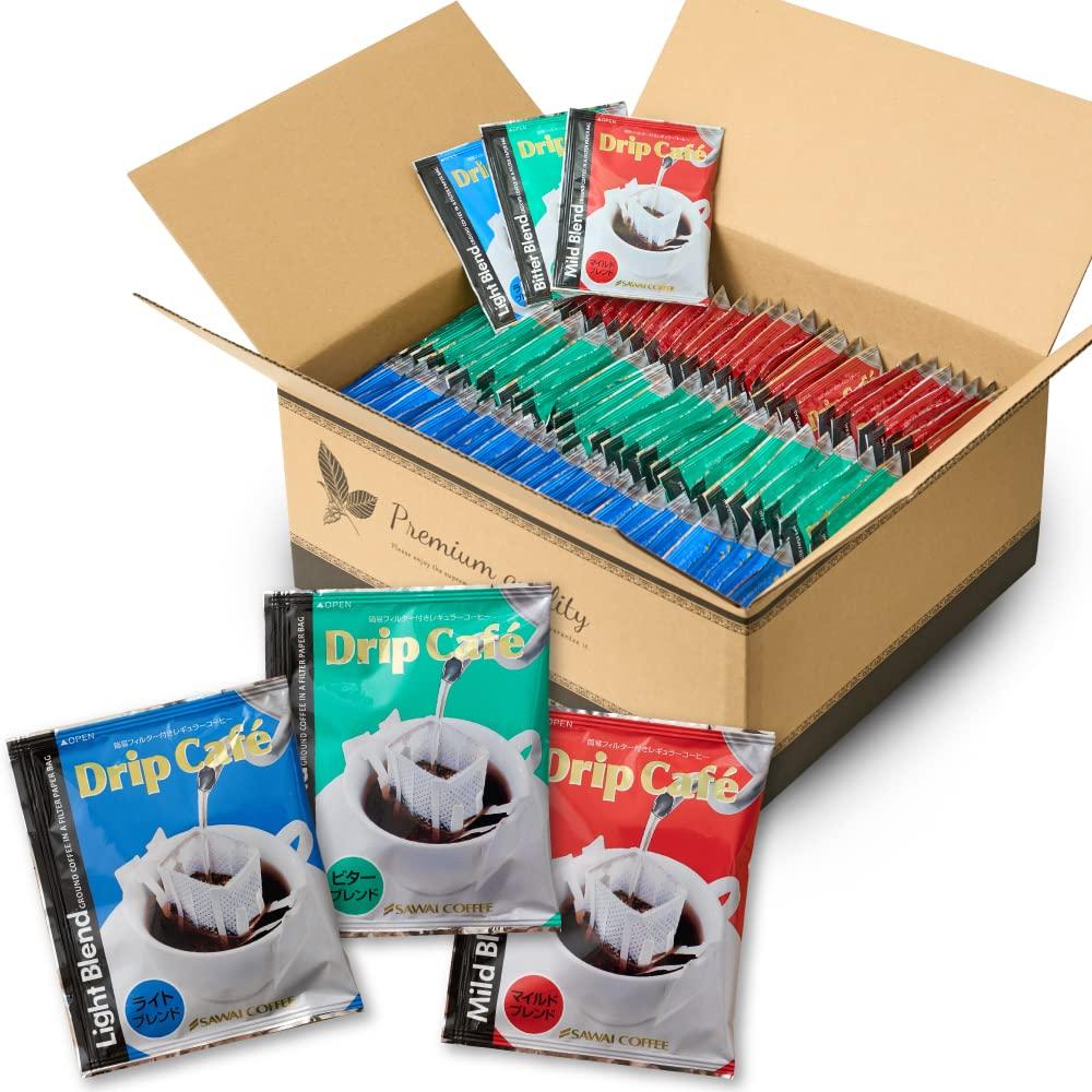 

Sawai Coffee Drip Coffee Coffee Specialty Store Drip Bag Coffee Set 8g x 150 Bags
