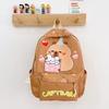 Kids Kindergarten Capybara Backpack Large Capacity Unisex Boys Girls Bag School