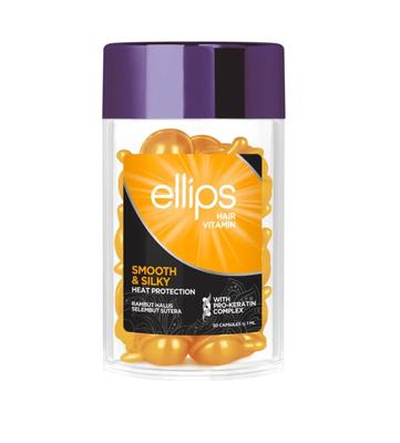Vitamines-huile pour cheveux soie impeccable avec complexe pro-kératine lisses et soyeux 50 pièces