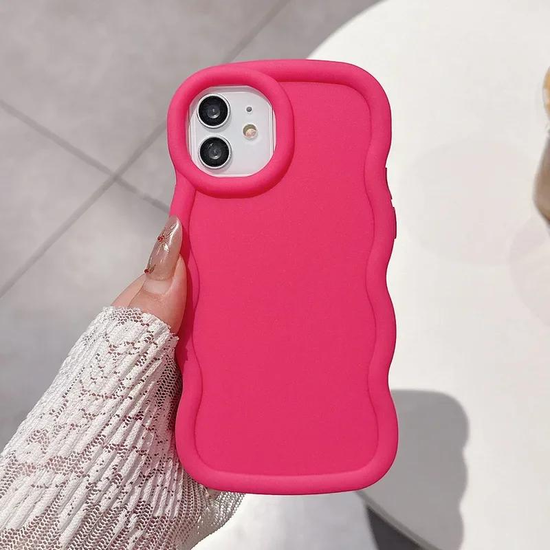 Soft Silicone Candy Wave Phone Cases For Motorola Moto G04 G14 G24 G34 G54 G84 5G G82 G52 G22 G32 G53 G23 G13 G04S 4G Cover Capa
