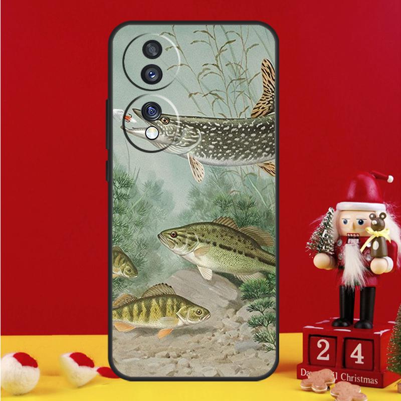 

Fishing Gear Fish Case For Honor Magic 7 6 8 Pro Honor Win X9a X9b X9c X9d X8c X8b 50 70 90 200 400 Lite Cover Honor Magic6 Lite