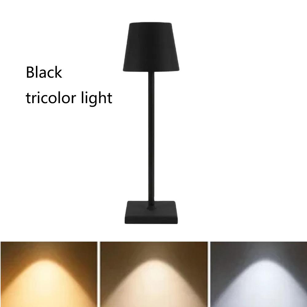 

IRALAN Современная светодиодная настольная лампа с USB-подзарядкой, настольная лампа для бара, ресторана, RGB-подсветка, беспроводная сенсорная ночная лампа, водонепроницаемые светильники