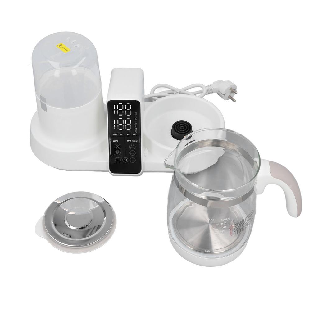 2 in 1 Baby Milchwärmer Intelligente Wärmedämmung Flaschenwärmer Herd Stewer mit 1200ml