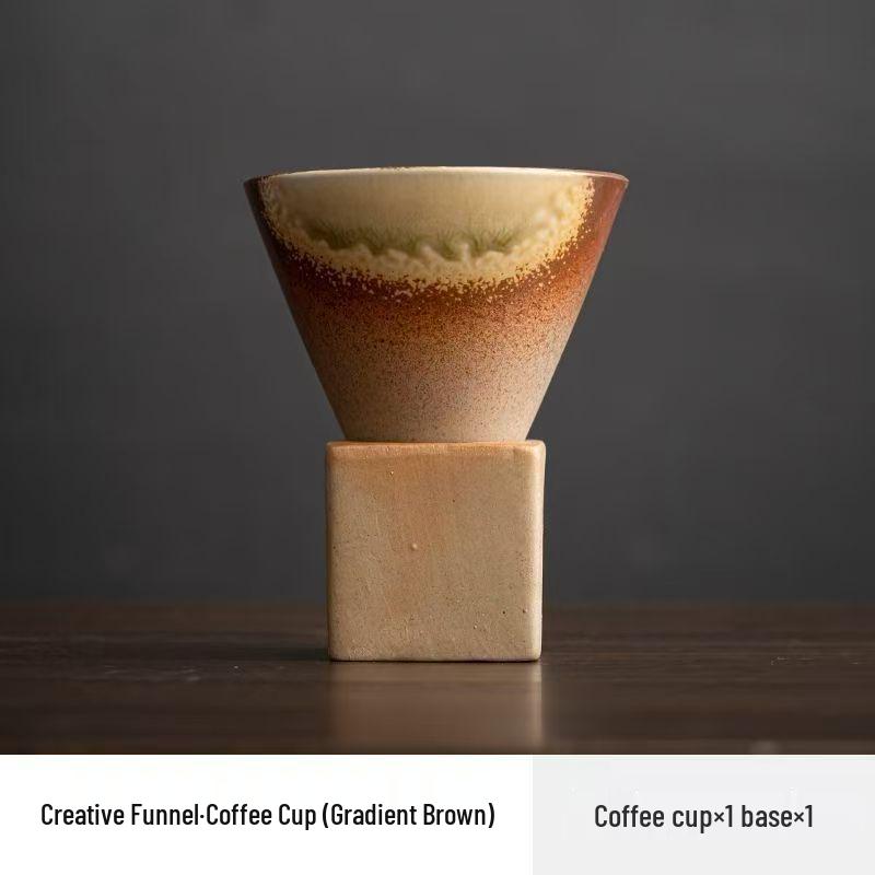 Japanese Retro Ceramic Latte Art Mug