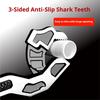 Stainless Steel Self Locking Wrench Quick Snap Anti-slip Adjustable Wrench  Household Maintenance