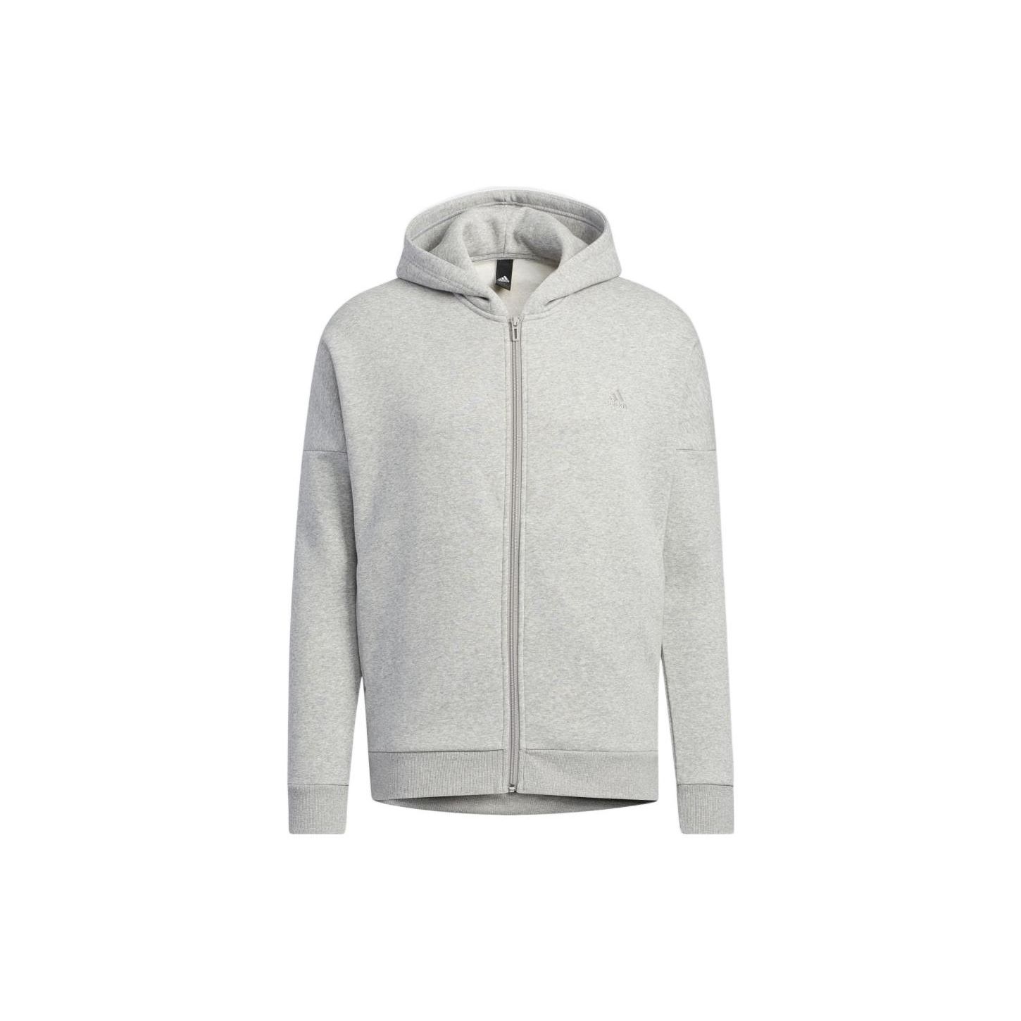 adidas Men s Lifestyle Full-Zip Hooded Jacket HM2683 M