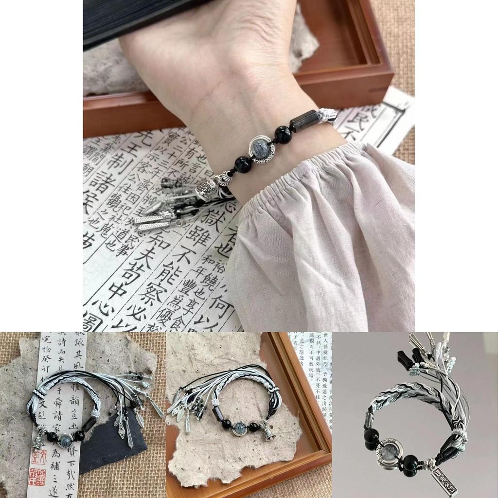 Elegant Chinese New Style Bell Beaded Bracelet With Sophisticated Handcrafted Detailing