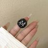 Jewelry Accessories Painting Ring Korean Style Chunky Enamel Ring Cute Drip Oil Cat Ring  Gift