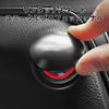 Toyozo Alloy Round One-Touch Start Button Cover, Suitable for Vellfire, Alloy Round One-Touch Start