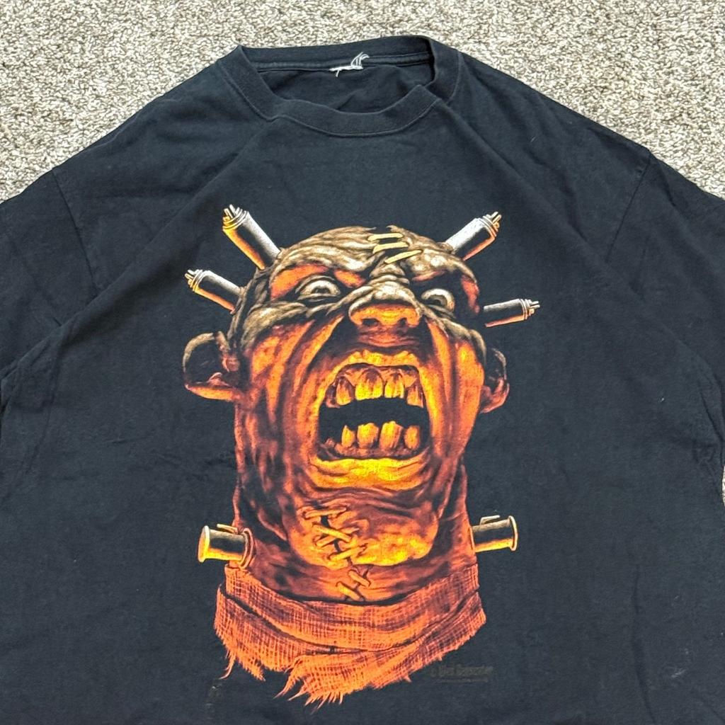 VTG 90s Cygnus Frankenstein Thirteen Ghosts TShirt Horror Wes Benscoter Mens XL Unisex T-Shirt