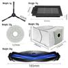 Compatible Accessories for Ecovacs T50pro/Omni: Dust Bag, Filter Cloth, Side Brush, Roller, Main Brush Cover