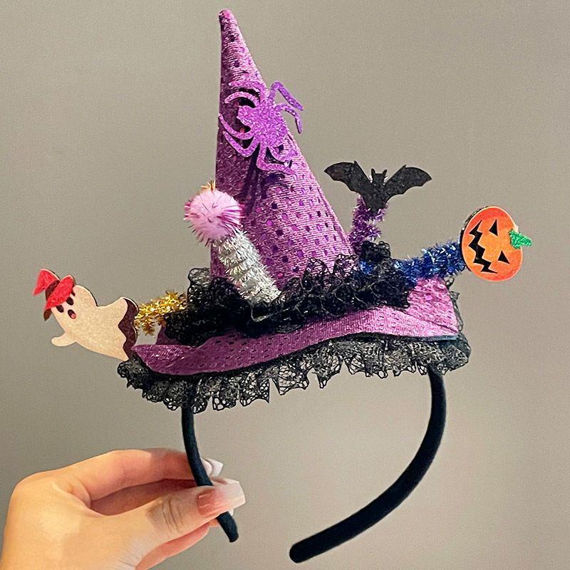 

Halloween Witch Hat Headband for Cosplay Costumes - Cute Hair Accessories for Women s Party Standard