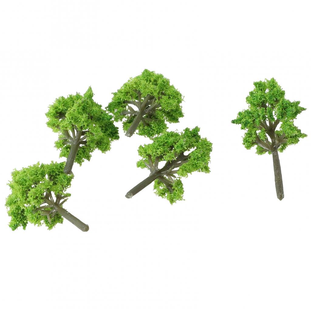 Props Model Trees Railroad Artificial Diorama Scenery Supplies Plastic