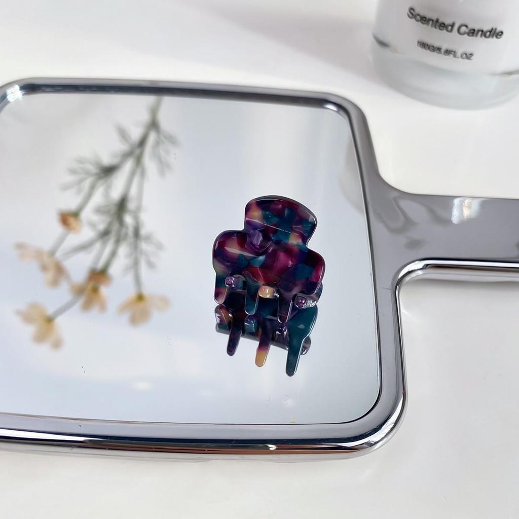 Korean Dopamine Mini Claw Clip: Cute Hair Accessories for Women & Children